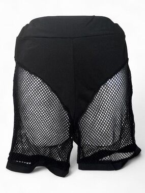 SHEIN Black Mesh Women’s Shorts